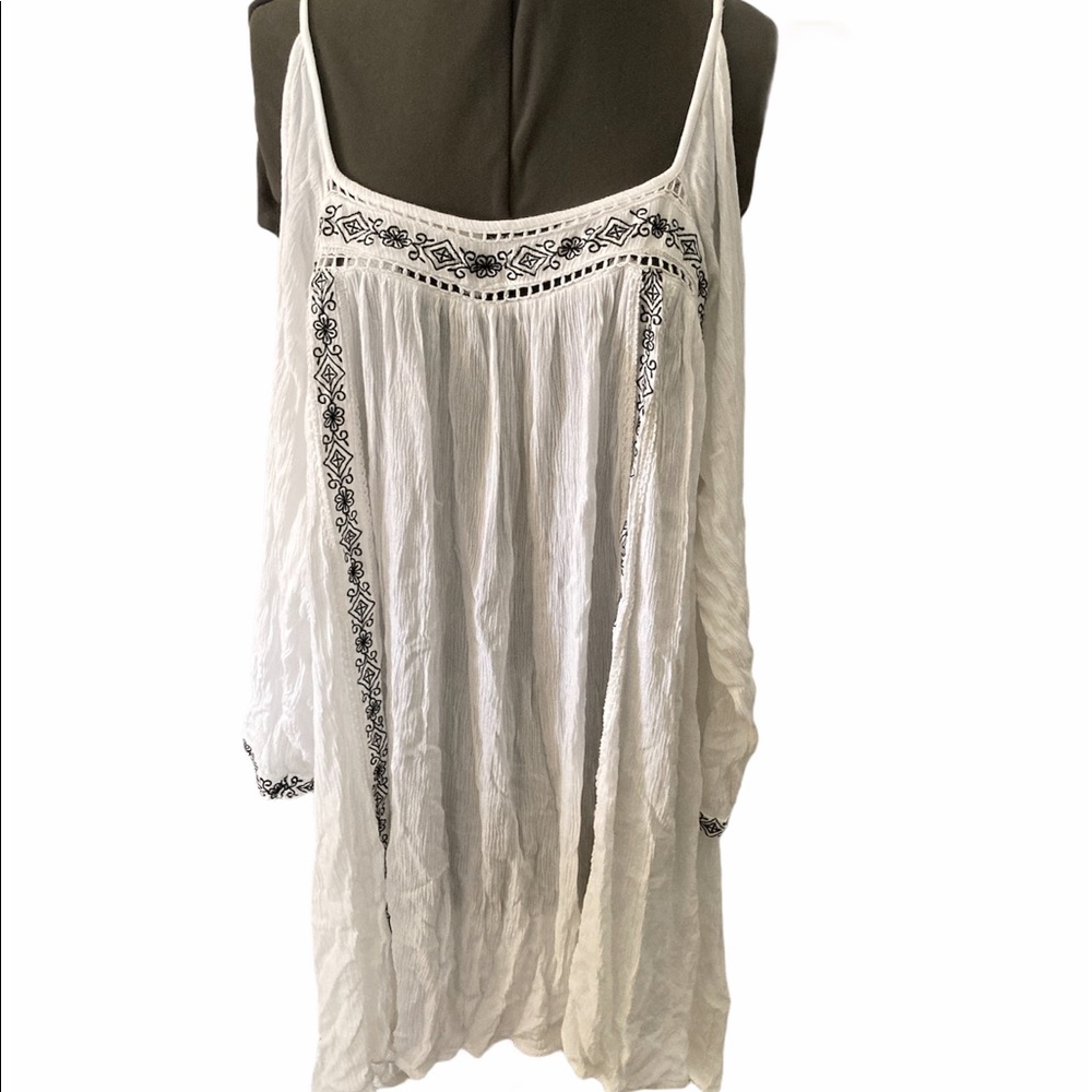 Cold shoulder dress